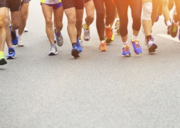 Sports Runners Legs Marathon